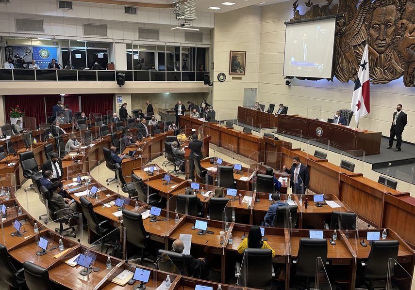 Vista del Pleno de la Asamblea Nacional.