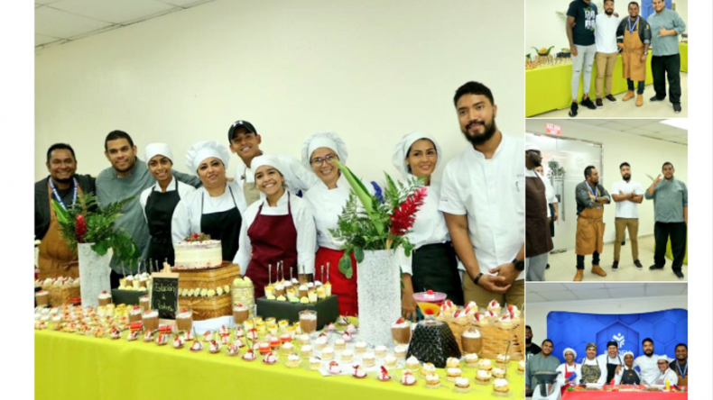 Culmina el curso de cocina de Inadeh y dos Top Chef fueron los invitados