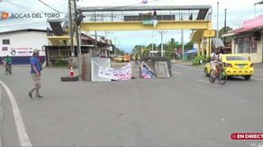 ¡Ahora! Reabren vías internas de Bocas del Toro por dos horas