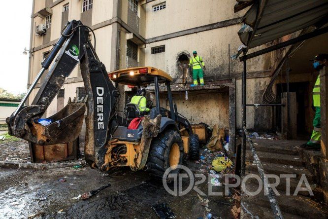 Operativo de limpieza en Tocumen