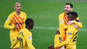 El Barcelona cumple frente a Osasuna antes del derbi de Madrid