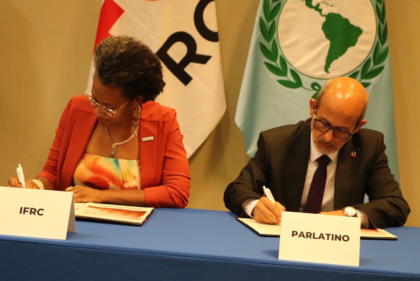 PARLATINO y Cruz Roja lanzan alianzas climáticas&nbsp;