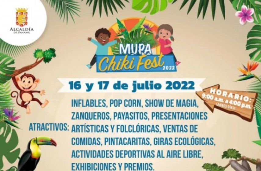MUPA Chiki Fest 2022, el 16 y 17 de julio en Panamá