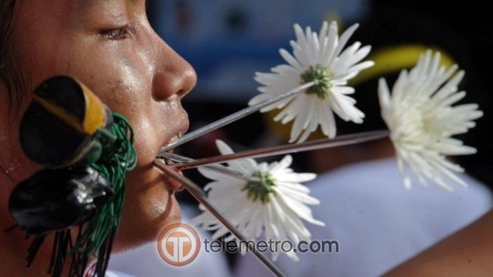 Festival vegetariano de Phuket, Tailandia