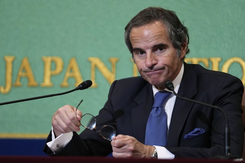 Rafael Grossi de la Agencia Internacional de Energía Atómica (OEIA)
