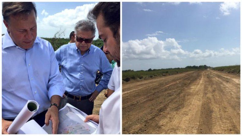 Varela inspecciona terrenos en Pacora para proyecto habitacional Ciudad del Este