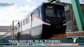 Llegó el primer tren de Línea 3 del Metro de Panamá