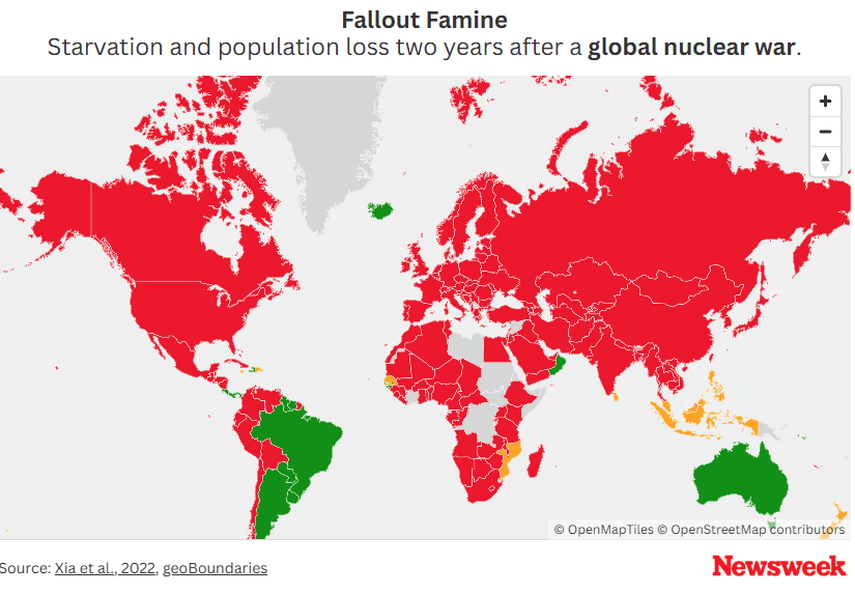 Un nuevo estudio ha revelado que Panamá figura como uno de los países más seguros en caso de ocurrir una guerra nuclear. Un nuevo estudio ha revelado que Panamá figura como uno de los países más seguros en caso de ocurrir una guerra nuclear.