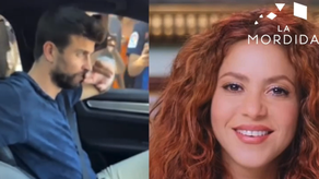 Captan a Gerard Piqué escuchando a solas una canción de Shakira