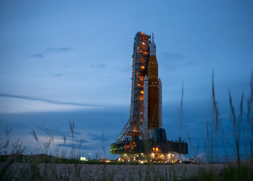 El megacohete de la NASA.