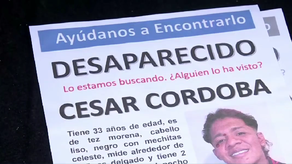 Desaparecido: ¿Dónde estas César Córdoba? familiares piden ayuda