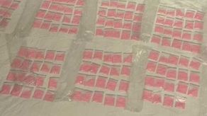 Decomiso de la droga Tusi en Vía Argentina por la Policía Nacional