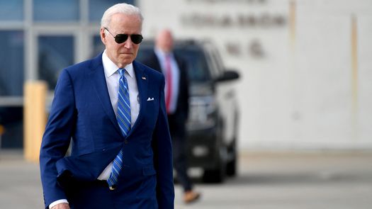 El presidente de Estados Unidos, Joe Biden﻿.