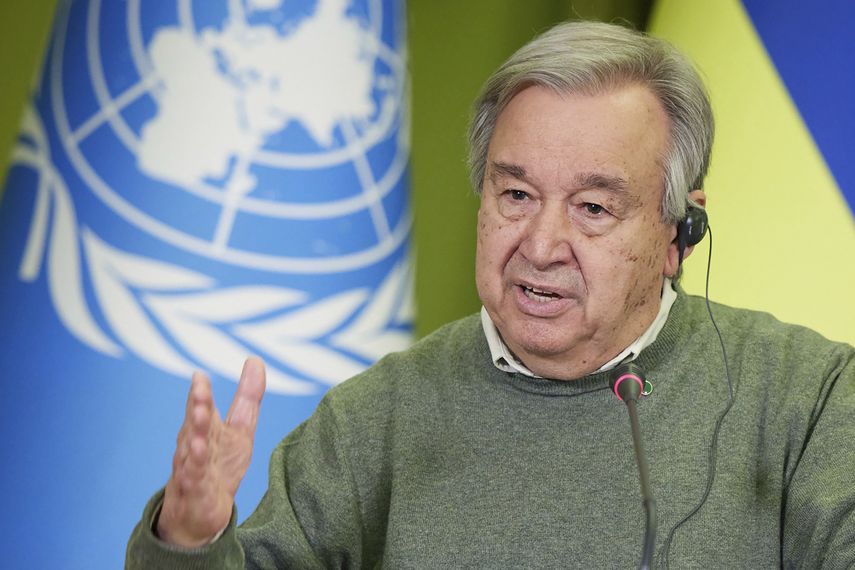 El secretario general de la ONU