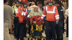 Al menos 100 heridos en un accidente de ferry en Hong Kong