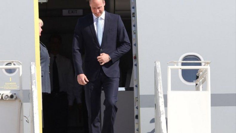 El príncipe Guillermo viaja en histórica visita a Israel y Palestina