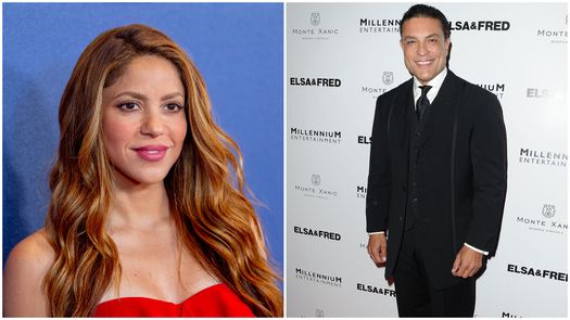 Revelan video donde se muestra el afecto entre Shakira y Osvaldo Ríos