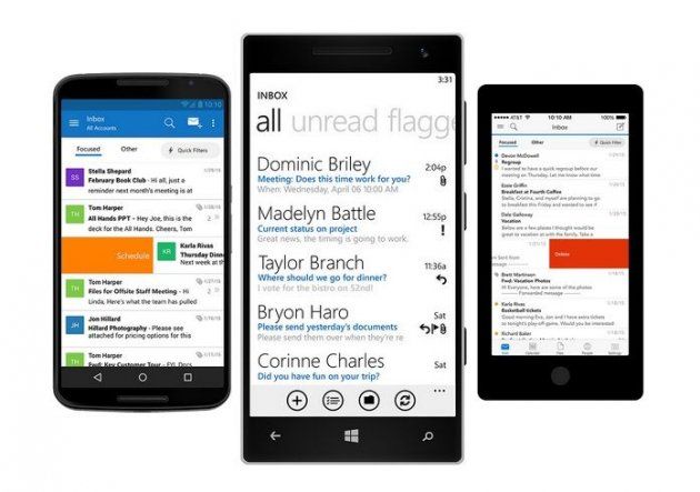 Microsoft lanza aplicación Outlook que funciona en iOS y Android