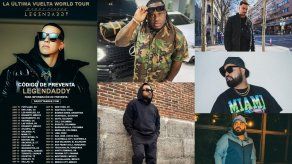 Daddy Yankee, Sech, Dímelo Flow, BK, BCA y Jhon El Diver.