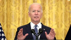 El presidente de Estados Unidos, Joe Biden﻿.