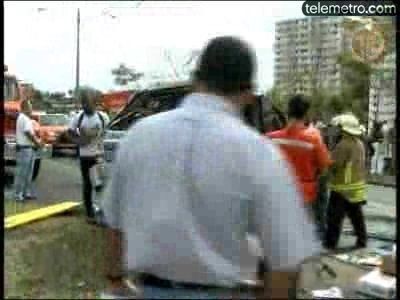 Accidente deja dos heridos en el límite de El Chorrillo