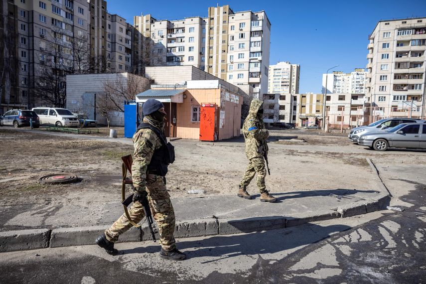 Los residentes de Melitópol