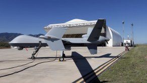 Drones patrullan la mitad de frontera México-EEUU