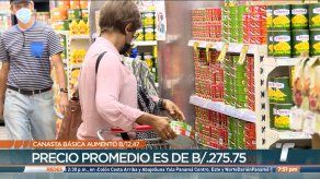 Canasta básica de alimentos registra aumento