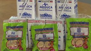Leche y galleta del programa escolar del Meduca