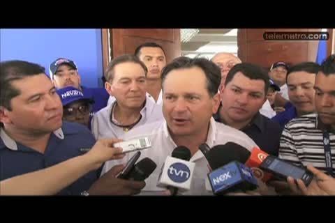 Navarro realizó cierre de campaña para elecciones interna en Veraguas