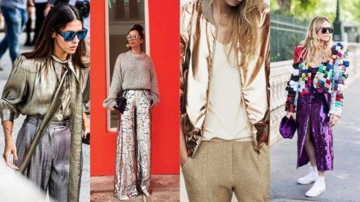 El look metalizado El look metalizado