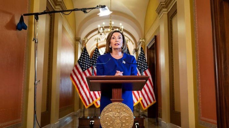 Pelosi anuncia proceso de juicio político a Trump
