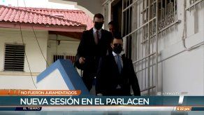 Falla nuevo intento de hermanos Martinelli Linares de ser juramentados en el Parlacen