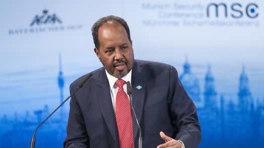 Hassan Cheikh Mohamud.