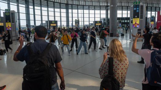 Flashmob de Volar en el Aeropuerto Intl. de Tocumen