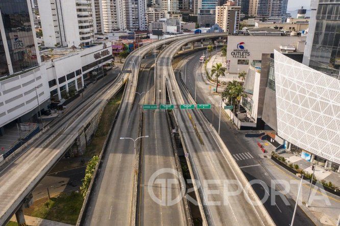 1er fin de semana de cuarentena absoluta por coronavirus en Panamá
