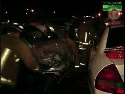 Más de 10 heridos dejó choque en Los Andes