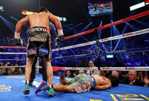 Mexicano Juan Manuel Márquez noquea al filipino Manny Pacquiao