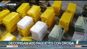 Decomisan 400 paquetes de droga en puerto de Colón Decomisan 400 paquetes de droga en puerto de Colón