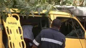 Siete heridos en accidente de bus en Arraiján