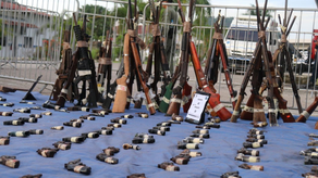Policía destruye más de 1,000 armas de fuego en Ancón Policía destruye más de 1,000 armas de fuego en Ancón