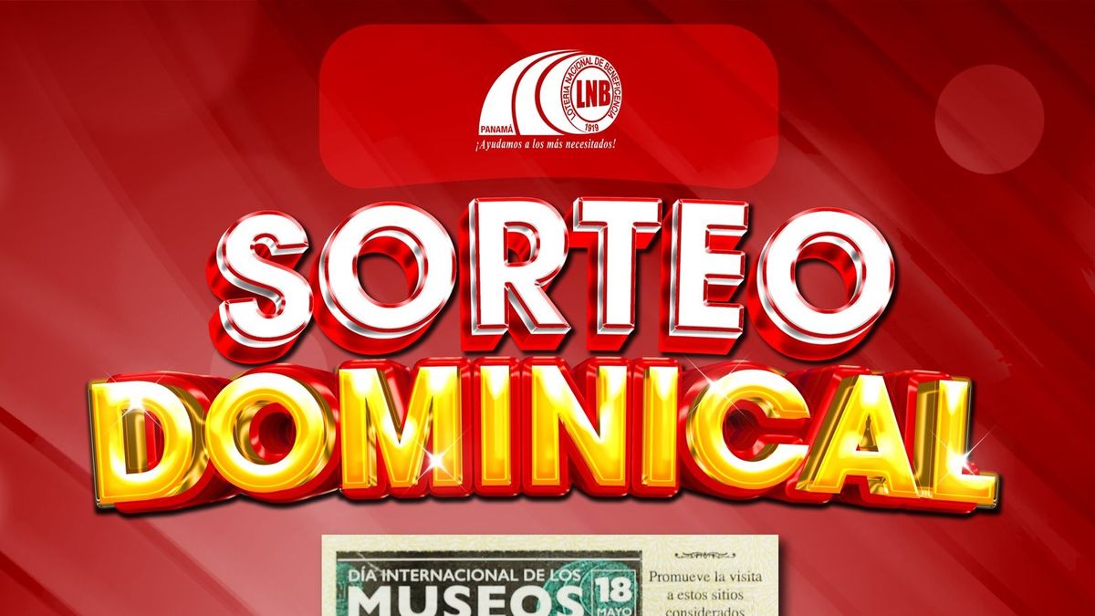 Sorteo dominical del 18 de mayo de 2025