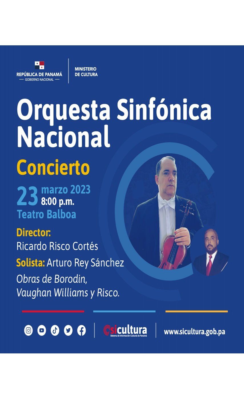 Orquesta Sinfónica Nacional Ofrecerá Concierto El 23 De Marzo En El Teatro Balboa 0350