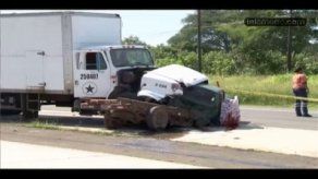 Accidente fatal en Aguadulce