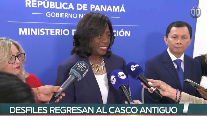 Ministra de Educación anuncia que los Desfiles Patrios regresarán al Casco Antiguo