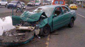 Cuatro heridos deja accidente en Colón