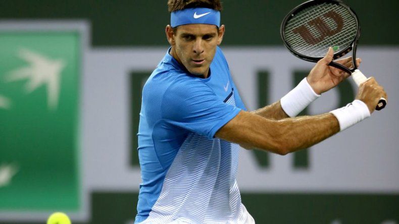 Del Potro se estrena en Miami con un triunfo ante su compatriota Pella