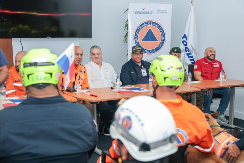 Misión cumplida: rescatistas panameños regresan tras apoyar a Venezuela. Misión cumplida: rescatistas panameños regresan tras apoyar a Venezuela.