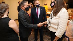 El presidente Laurentino Cortizo se reunió con Uzra Zeya, Subsecretaria de Estado de Seguridad Civil de EE. UU.