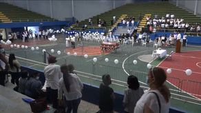 Vistas del sepelio de Agustín Lara.